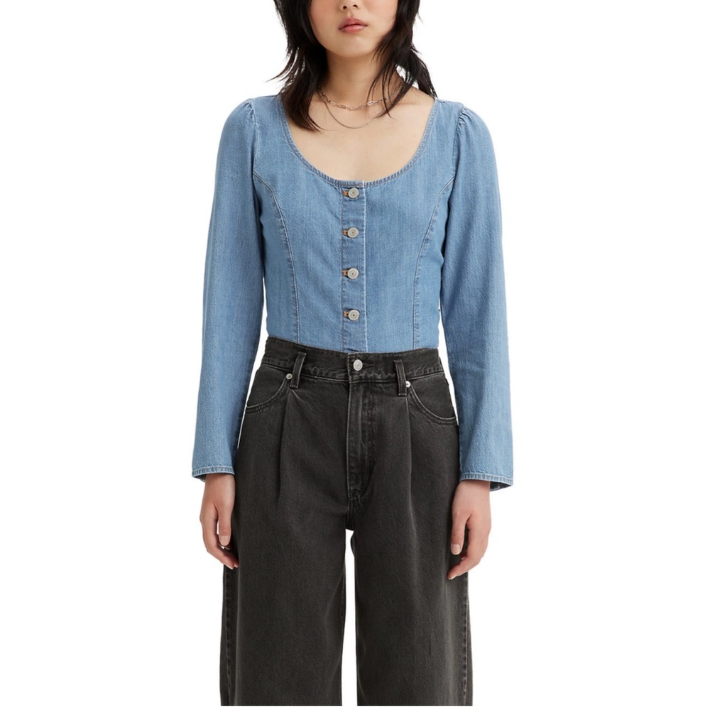 Levi’s Daryn Corset - M - Dolly Blue - NWT